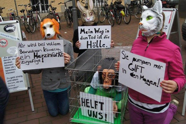 Internationaler Tag zur Abschaffung der Tierversuche 2014 - Gütersloh