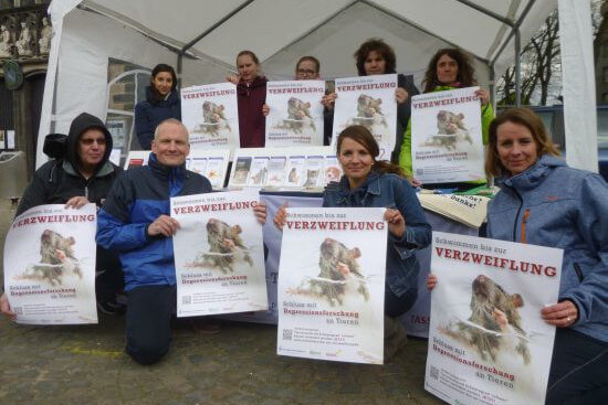 Aktionstag gegen Tierversuche