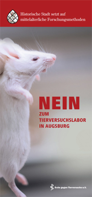 NEIN zum Tierversuchslabor in Augsburg